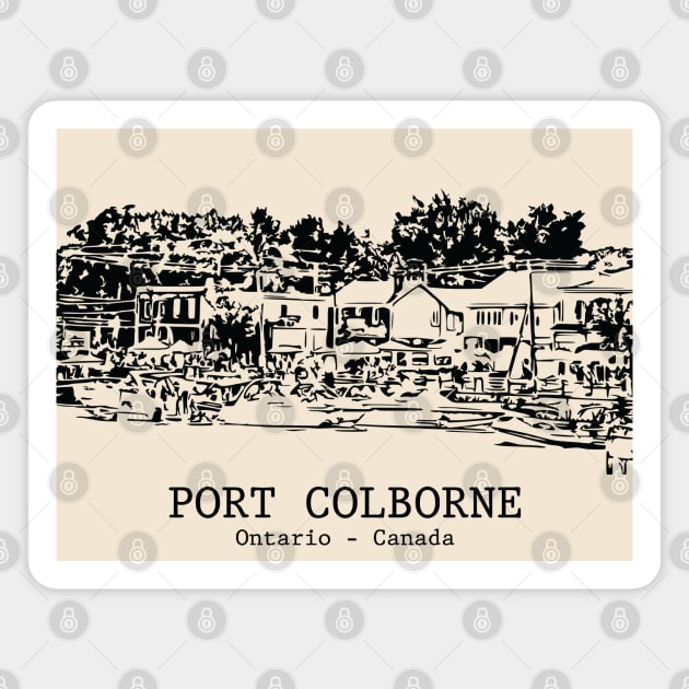 Port Colborne - Ontario Magnet by Lakeric